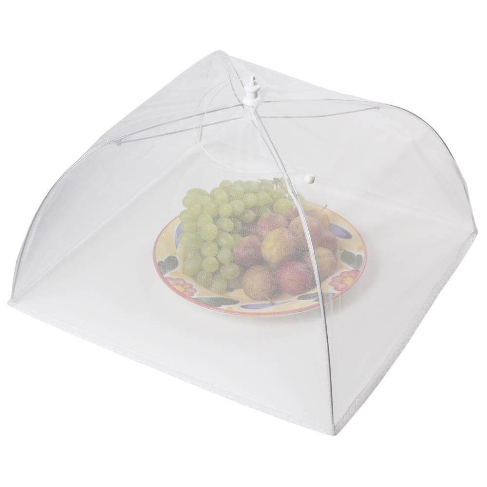 Kitchen Craft  40.5cm White Umbrella Food Cover